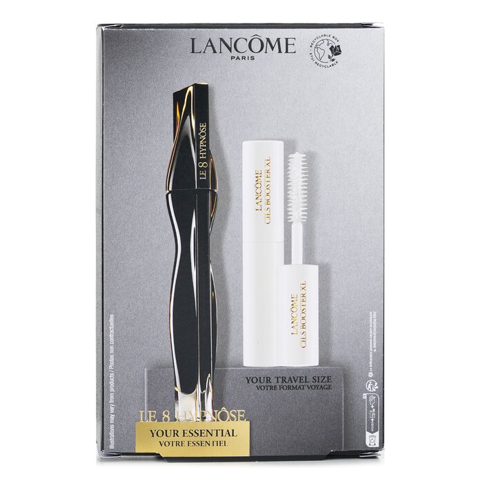 Le 8 Hypnose Mascara Set: Le 8 Hypnose Mascara 8ml + Cils Booster Xl Super Enhancing Mascara Base 4ml 942942 - 2pcs