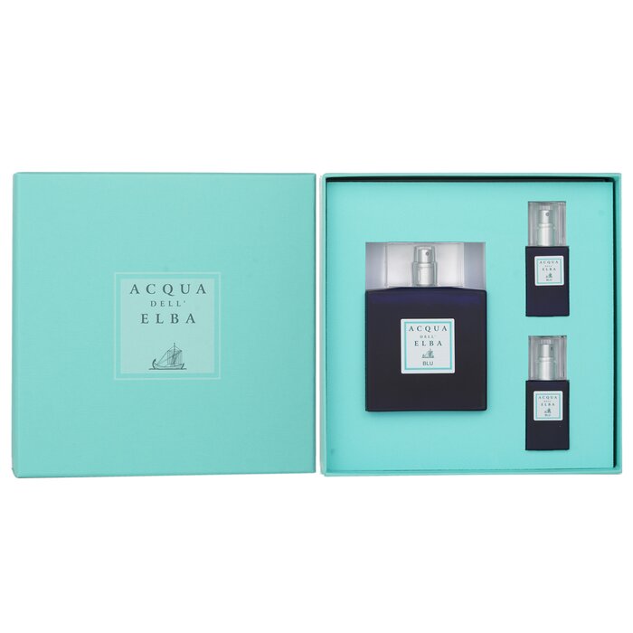 Eau De Parfum Blu Fragrance For Men Coffret: - 3pcs