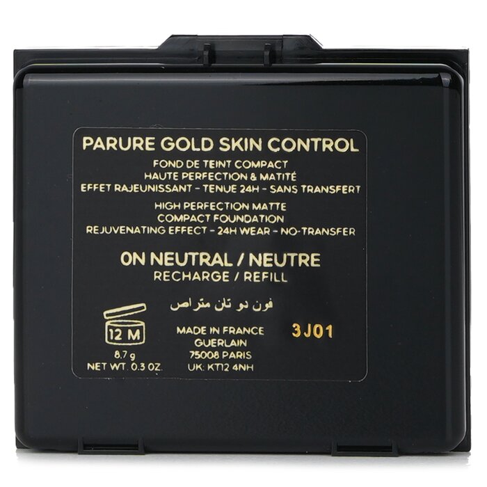 Parure Gold Skin Control High Perfection Matte Compact Foundation Refill - # 0n Neutral - 8.7g/0.3oz