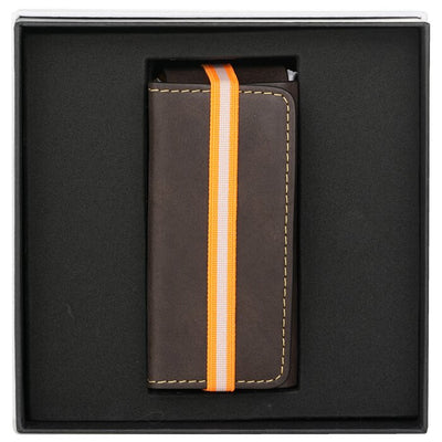 Fragrance Leather Case - # Chocolate Brown (for 30ml) - 1pc