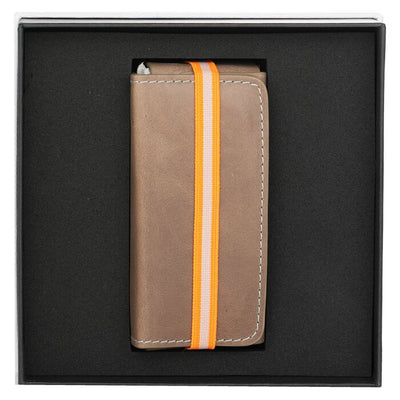 Fragrance Leather Case - # Pearl Grey (for 30ml) - 1pc