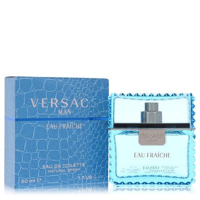 Versace Man Eau Fraiche Eau De Toilette Spray (Blue) By Versace