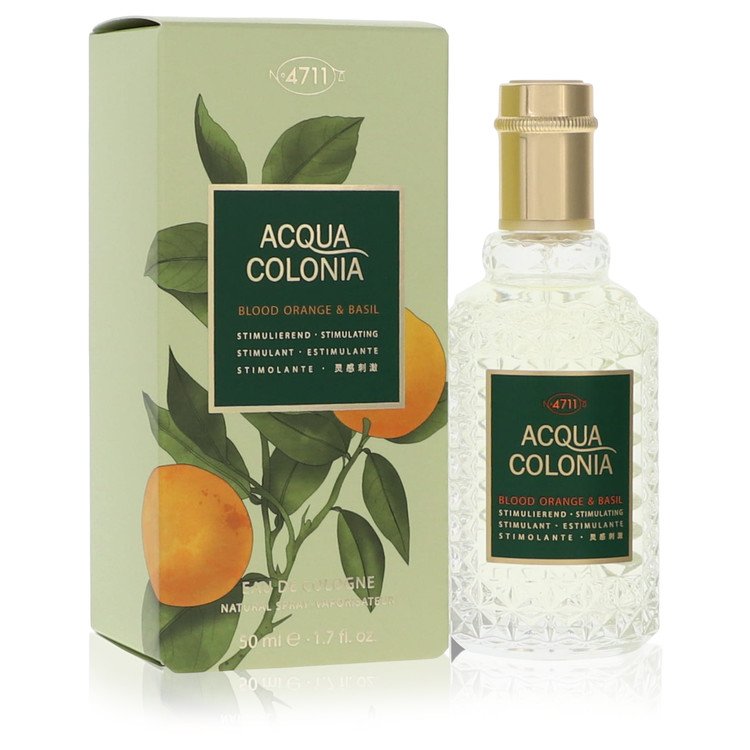 4711 Acqua Colonia Blood Orange & Basil Eau De Cologne Spray (Unisex) By 4711