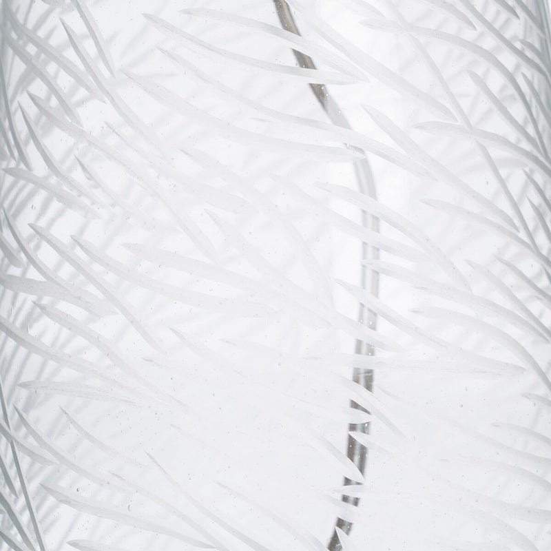 Lâmpada de mesa Cristal Metal 30 x 30 x 53 cm