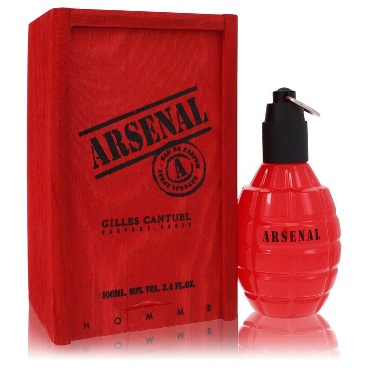 Arsenal Red Eau De Parfum Spray (New) By Gilles Cantuel