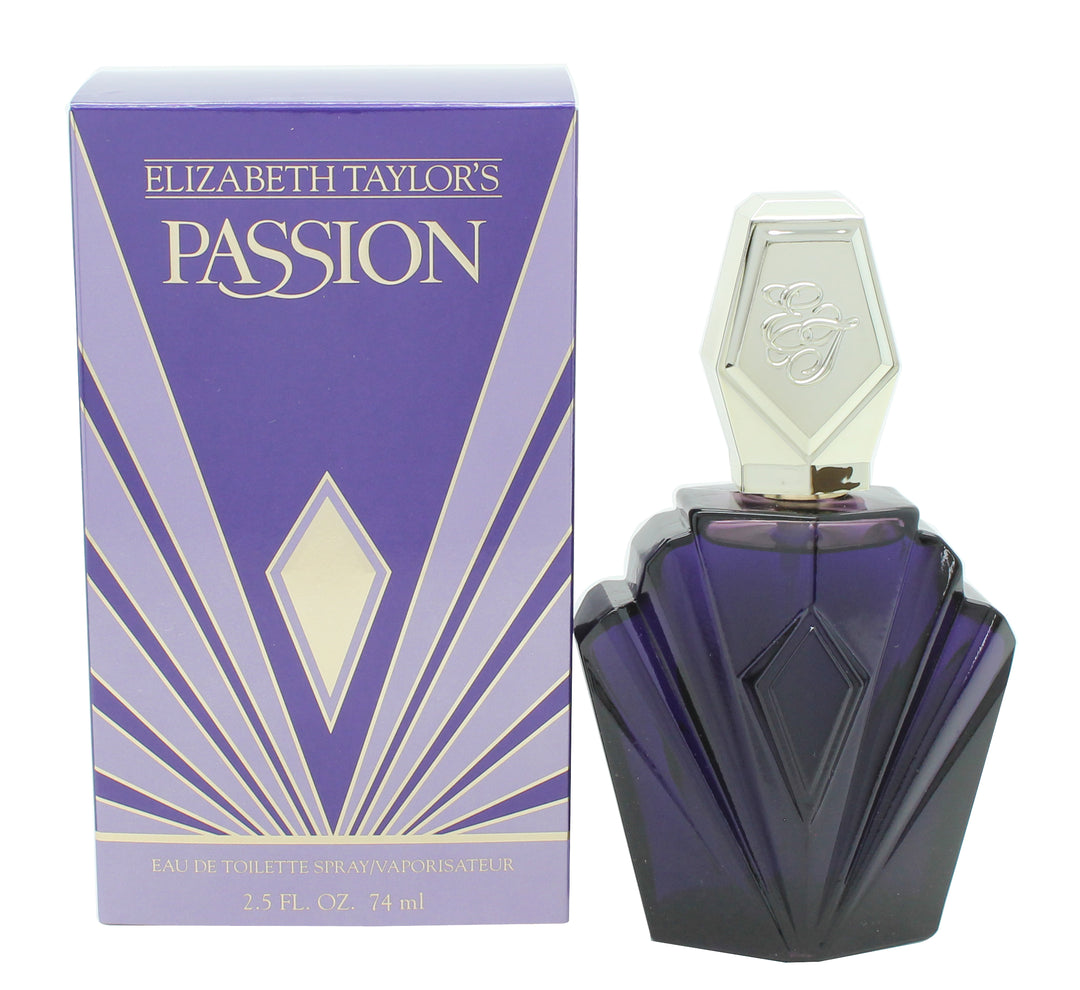 Elizabeth Taylor Passion Eau De Toilette 74ml Spray