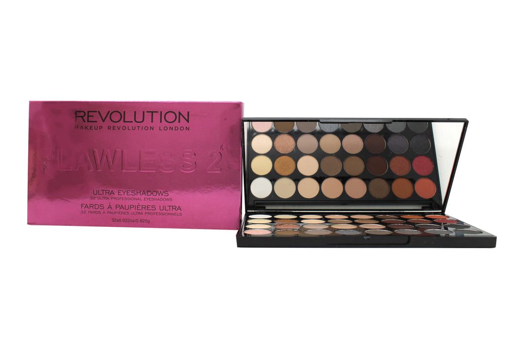 Makeup Revolution Flawless 2 Ultra Ögonskuggspalett 20g