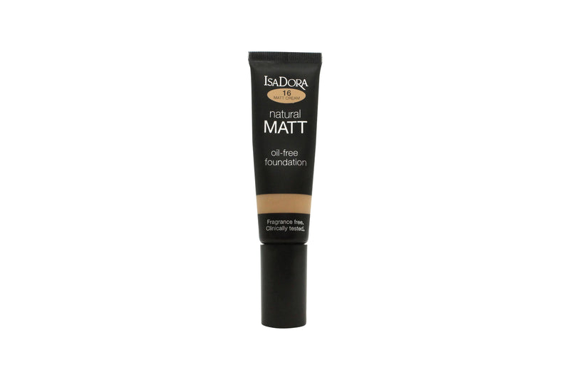 IsaDora Natural Matt Oil-Free Foundation 35ml - 16 Cream