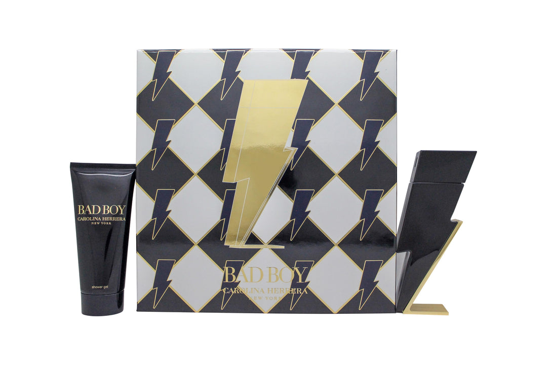 Carolina Herrera Bad Boy Gift Set 50ml EDT + 100ml Shower Gel