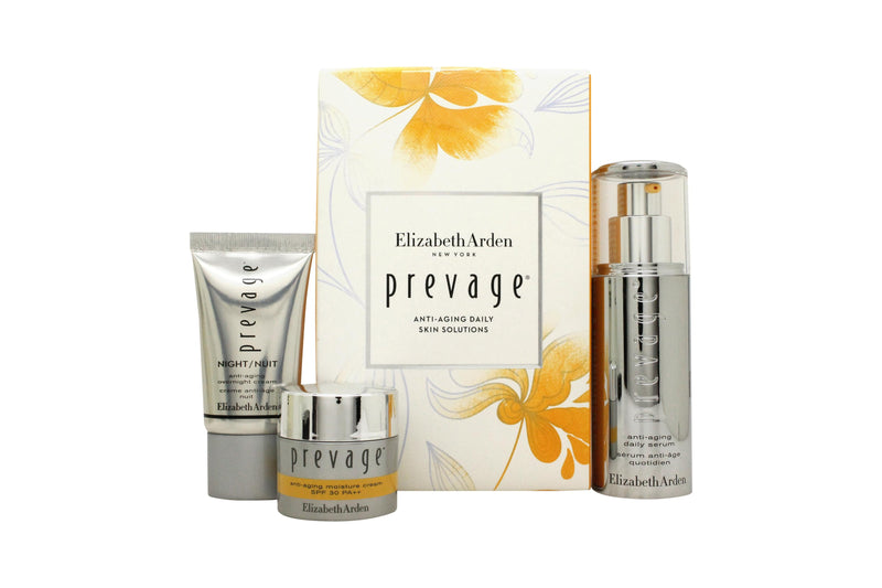 Elizabeth Arden Prevage Gift Set 30ml Daily Serum + 15ml Moisture Cream SPF30 + 15ml Overnight Cream