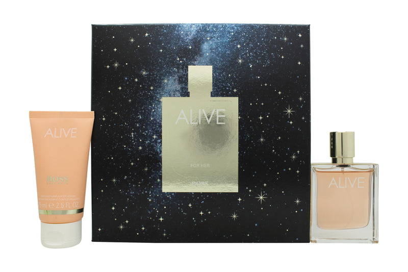 Hugo Boss Alive Gift Set 50ml EDP + 75ml Kroppslotion