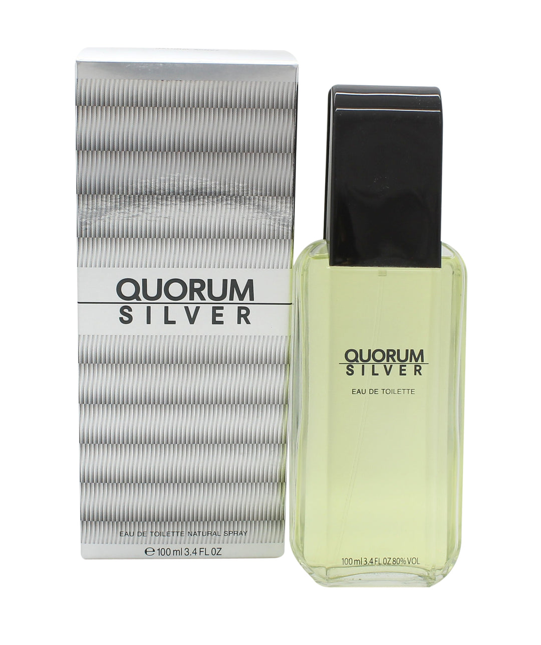 Antonio Puig Quorum Silver Eau De Toilette 100ml Spray