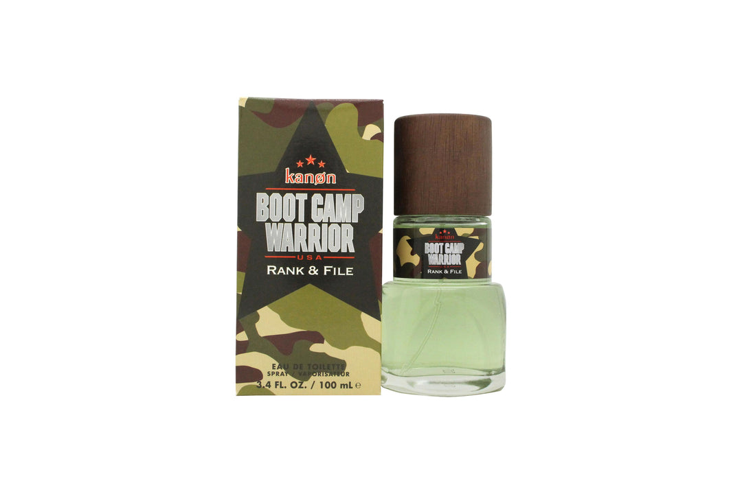 Kanøn Boot Camp Warrior Rank & File Eau de Toilette 100ml Sprej