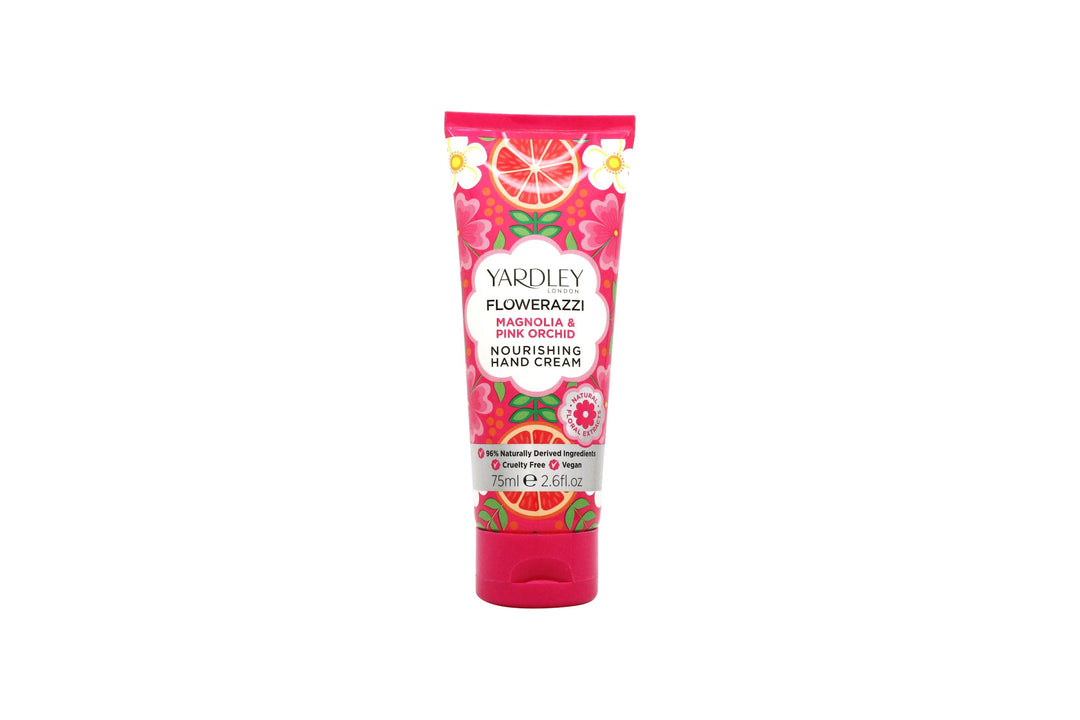 Yardley Flowerazzi Magnolia & Pink Orchid Hand Cream 75ml