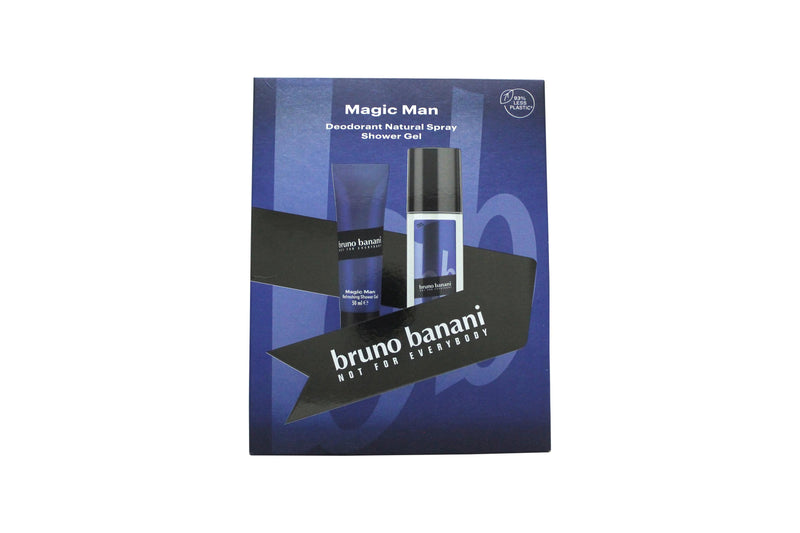 Bruno Banani Magic Man Presentset 75ml Deodorant Natural Sprej + 50ml Duschgel