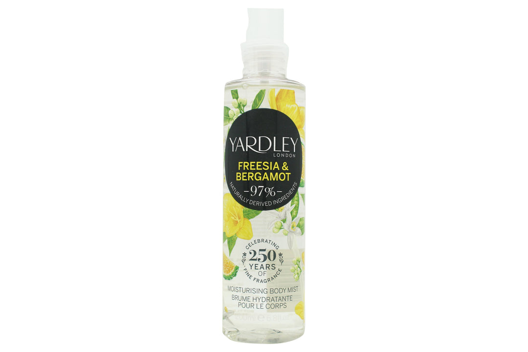 Yardley Freesia and Bergamot Kroppsmist 200ml