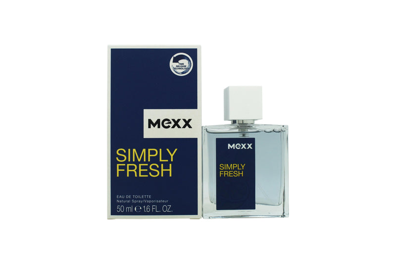 Mexx Simply Fresh Eau de Toilette 50ml Sprej