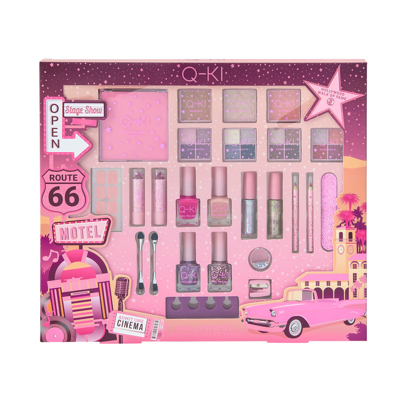 Q-KI Hollywood Glam Collection Presentset 25 Pieces