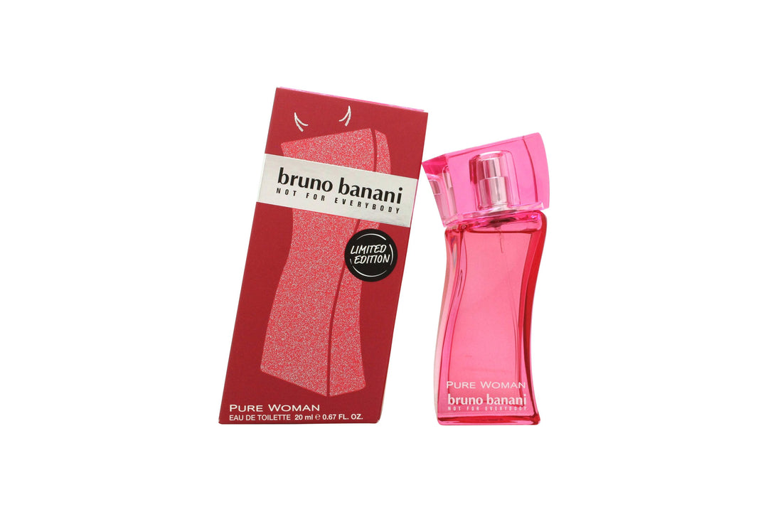 Bruno Banani Pure Woman Eau de Toilette 20ml Sprej - Begränsad Utgåva