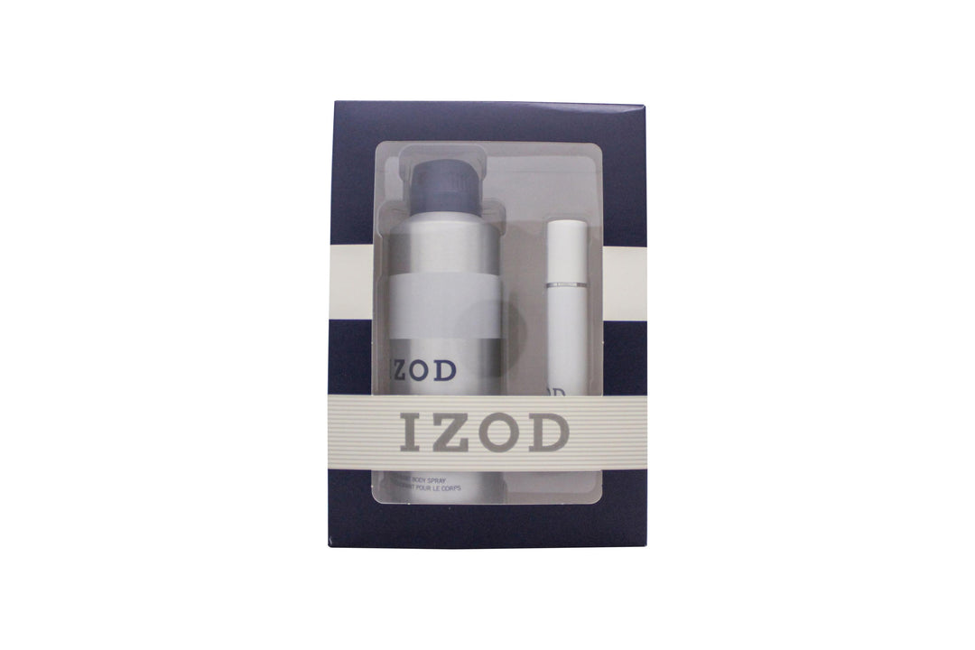 Izod White Gift Set 15ml EDT + 200ml Body Spray