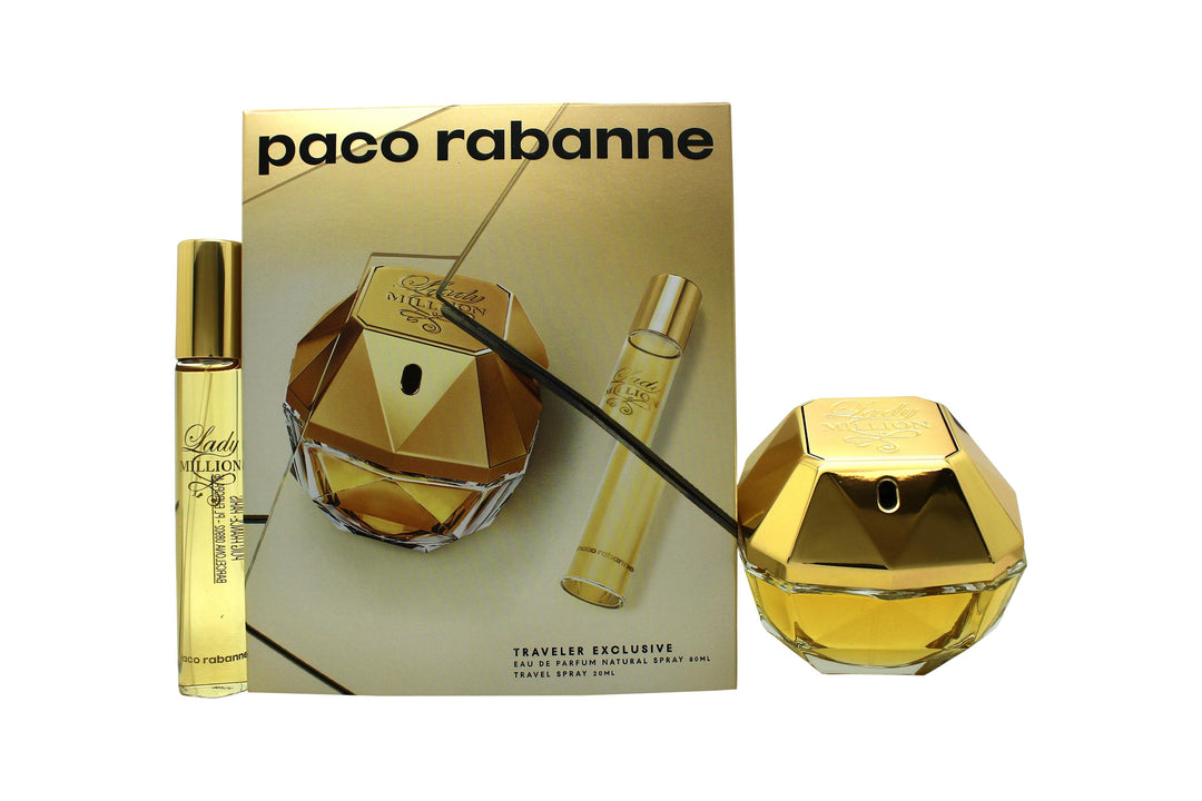 Paco Rabanne Lady Million Presentset 80ml EDP + 20ml EDP