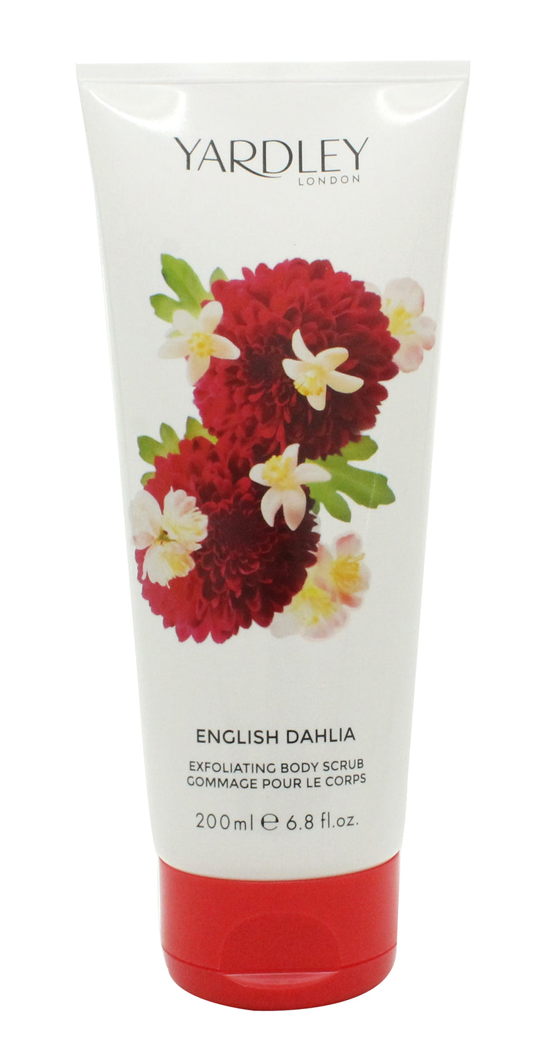 Yardley English Dahlia Exfoliating Body Scrub 200ml