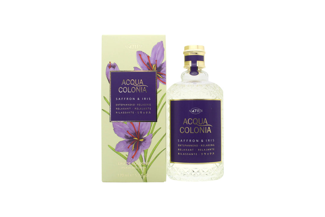 Mäurer & Wirtz 4711 Acqua Colonia Saffron & Iris Eau de Cologne 170ml Spray