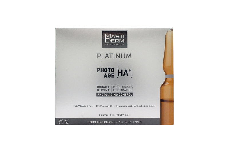 Martiderm Platinum Photo Age Ampoules 2ml x 30 (Detta inkluderar:30 x 2 ml Ampuller)