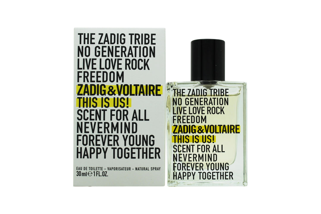 Zadig & Voltaire This Is Us! Eau de Toilette 30ml Sprej