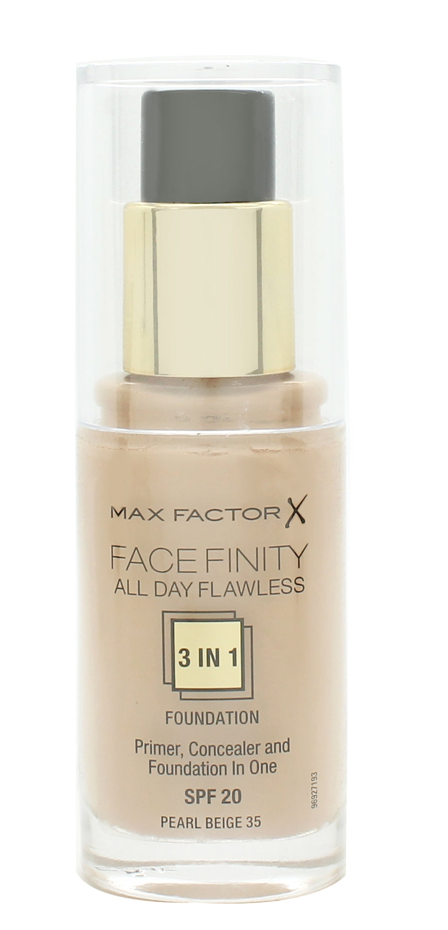 Max Factor Facefinity All Day Flawless 3 in 1 Foundation SPF20 30ml - 35 Pearl Beige