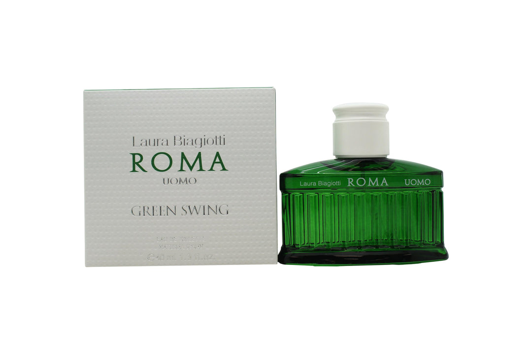 Laura Biagiotti Roma Uomo Green Swing Eau de Toilette 40ml Sprej