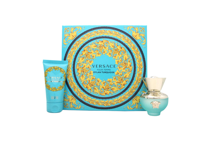 Versace Pour Femme Dylan Turquoise Gift Set 30ml EDT + 50ml Perfumed Body Gel