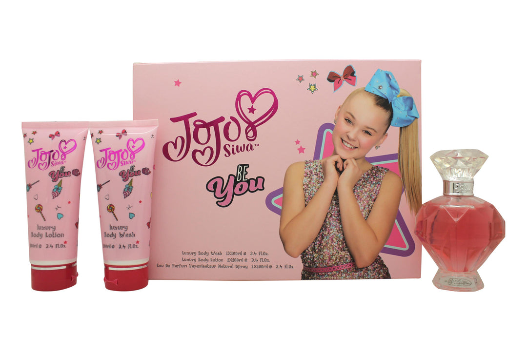 JoJo Siwa Be You Presentset 100ml EDP + 100ml Duschgel + 100ml Body Lotion