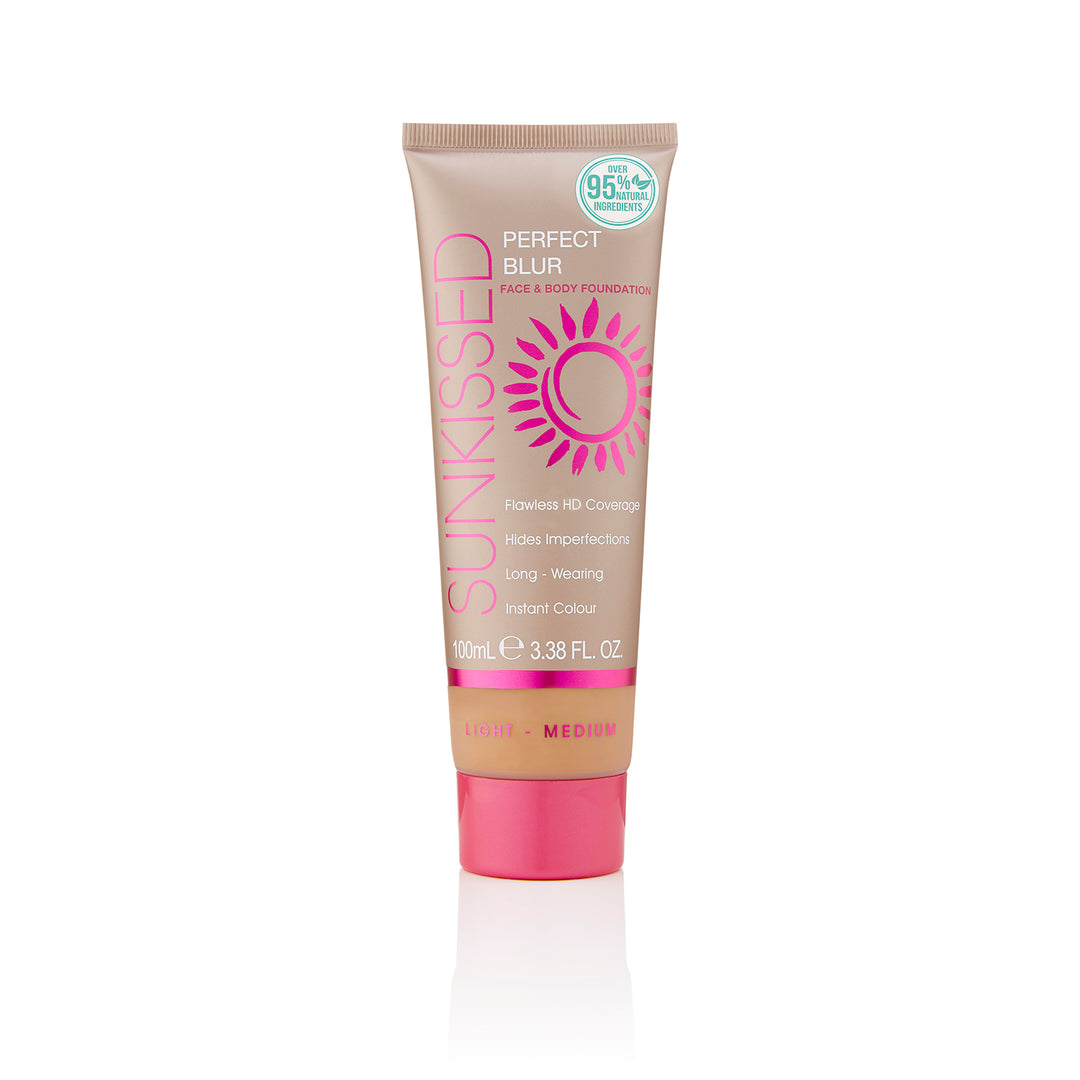 Sunkissed Perfect Blur Face & Body Foundation 100ml - Light Medium