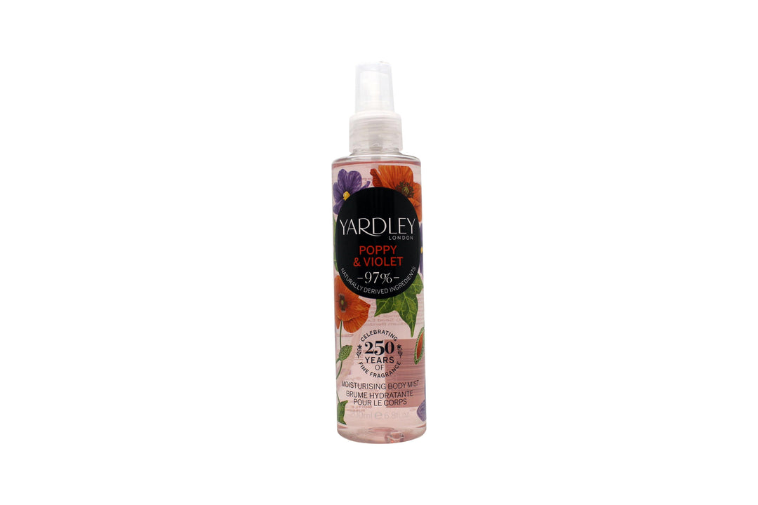 Yardley Poppy and Violet Kroppsmist 200ml