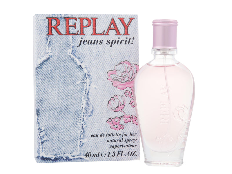Replay Jeans Spirit! for Her Eau de Toilette 40ml Sprej