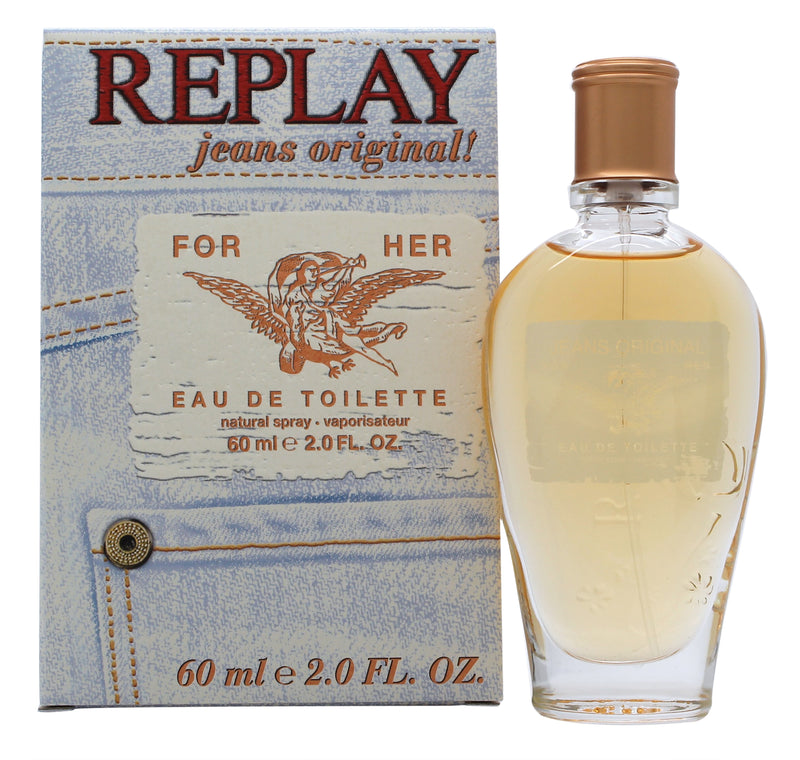 Replay Jeans Original for Her Eau de Toilette 60ml Sprej