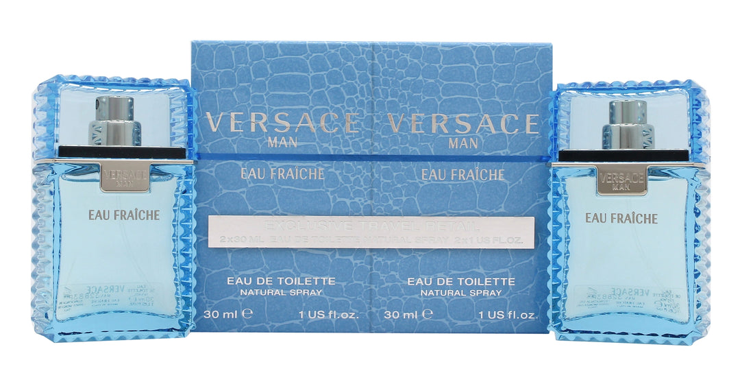 Versace Man Eau Fraiche Gift Set 2 x 30ml EDT Sprej