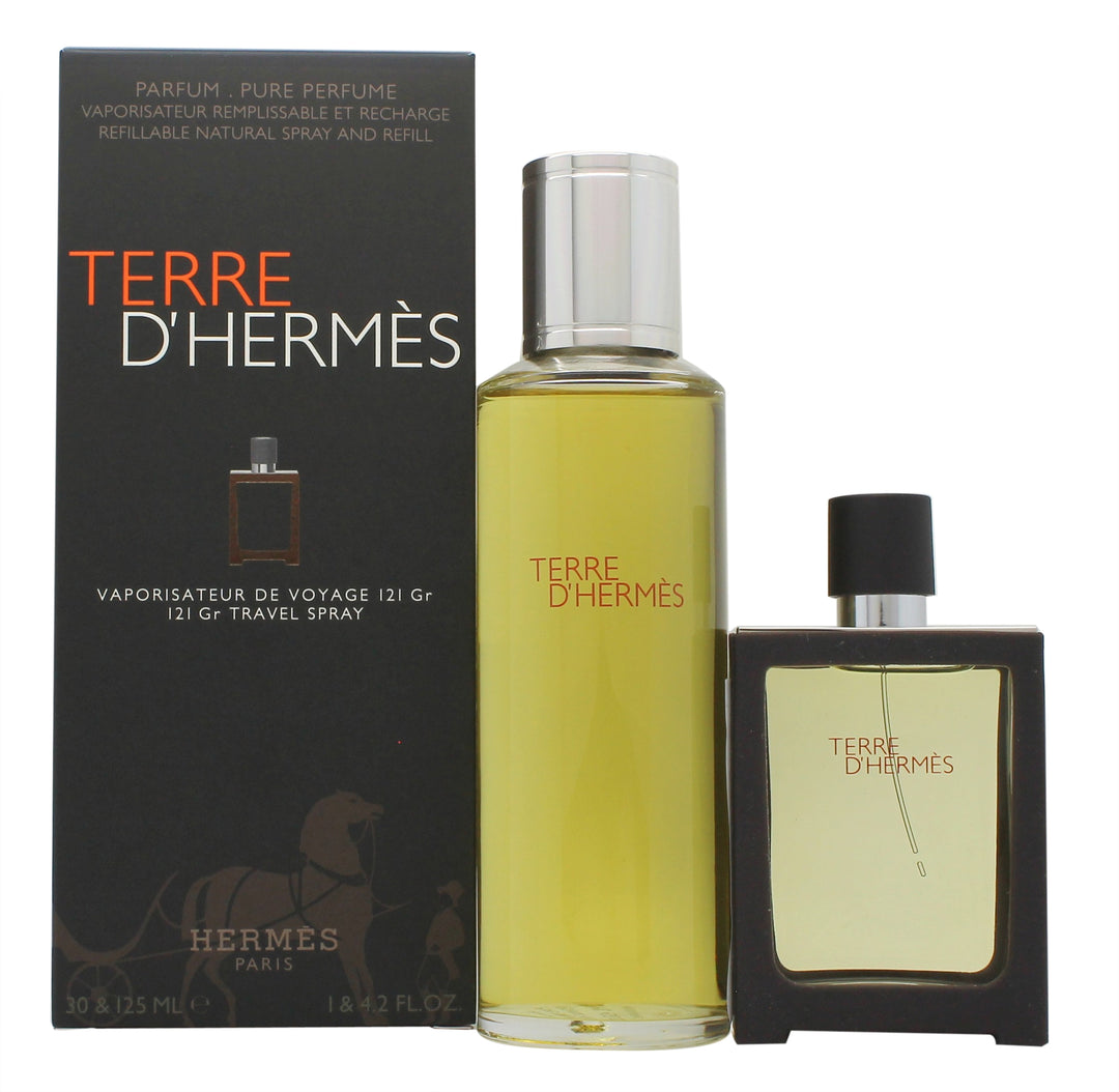 Hermès Terre d'Hermès Presentbox30ml EDP Sprej + 125ml EDP Påfyllnad