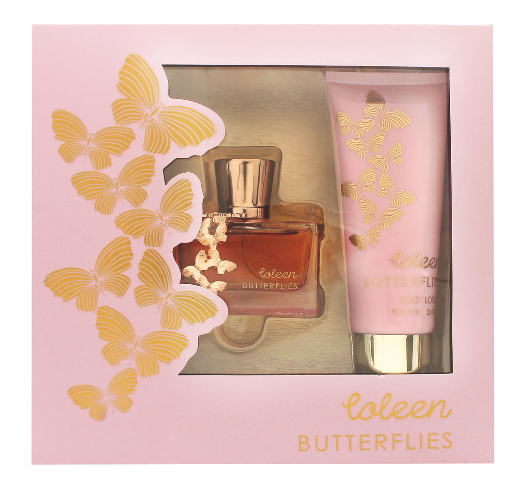 Coleen Rooney Butterflies Giftset 50ml EDT + 100ml Body Lotion