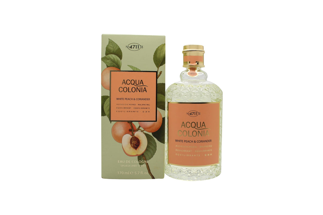 Mäurer & Wirtz 4711 Acqua Colonia White Peach & Coriander Eau de Cologne 170ml Spray