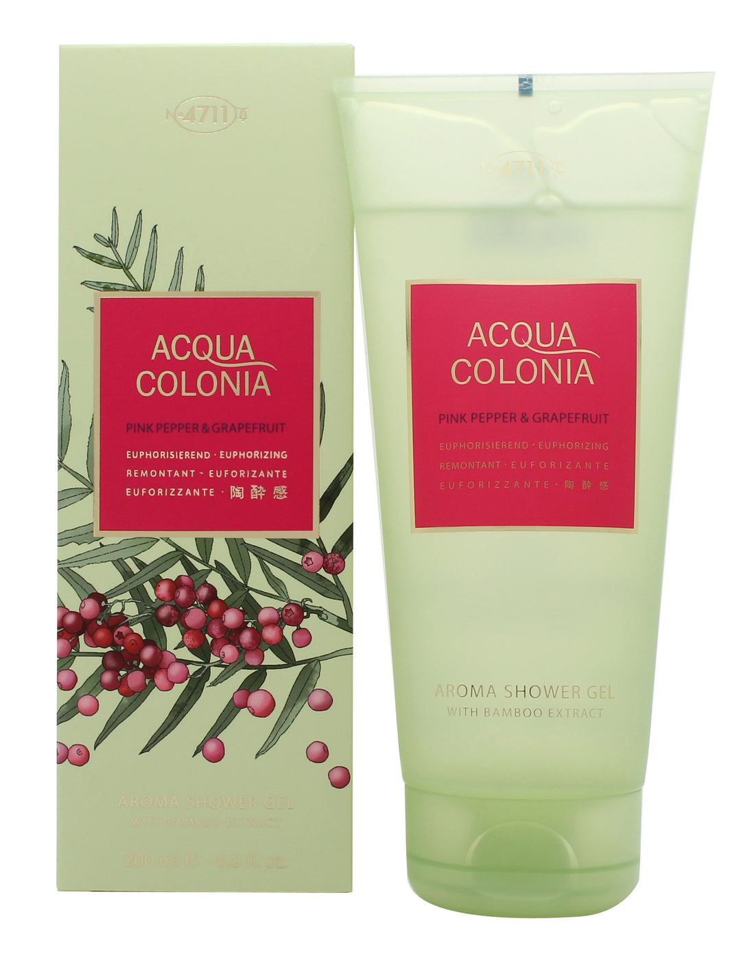 Mäurer & Wirtz 4711 Acqua Colonia Pink Pepper & Grapefruit Duschgel 200ml