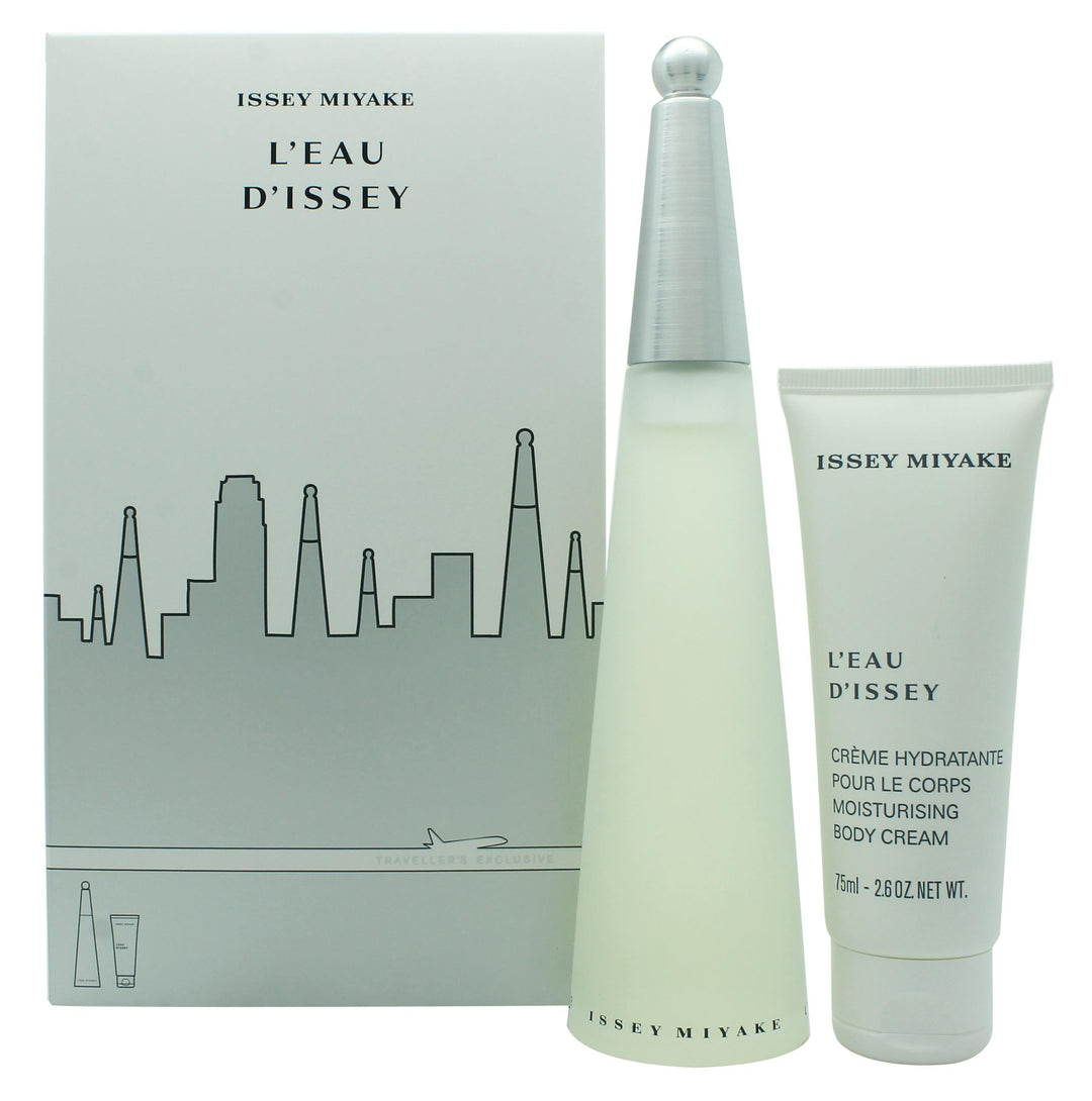 Issey Miyake L'eau d'Issey Gift Set 100ml EDT + 75ml Body Lotion