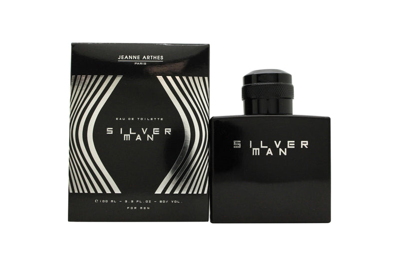 Jeanne Arthes Silver Man Eau de Toilette 100ml Spray