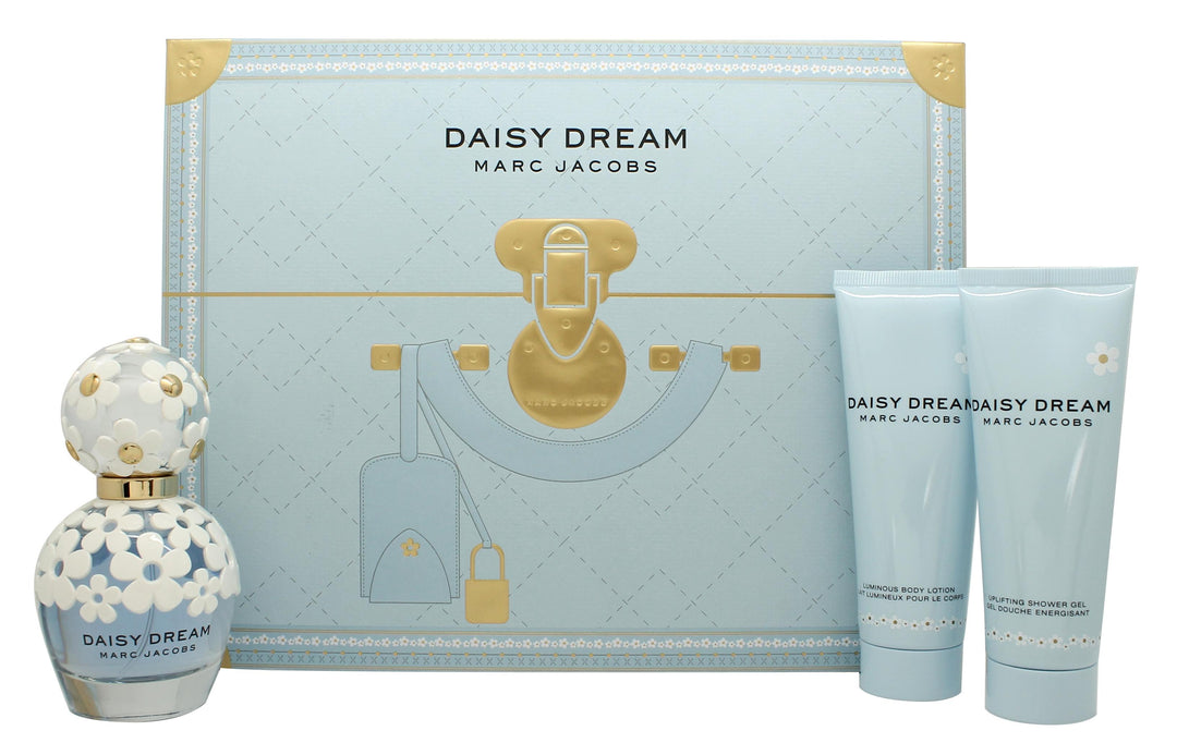 Marc Jacobs Daisy Dream Giftset 50ml EDT + 75ml Body Lotion + 75ml Duschgel