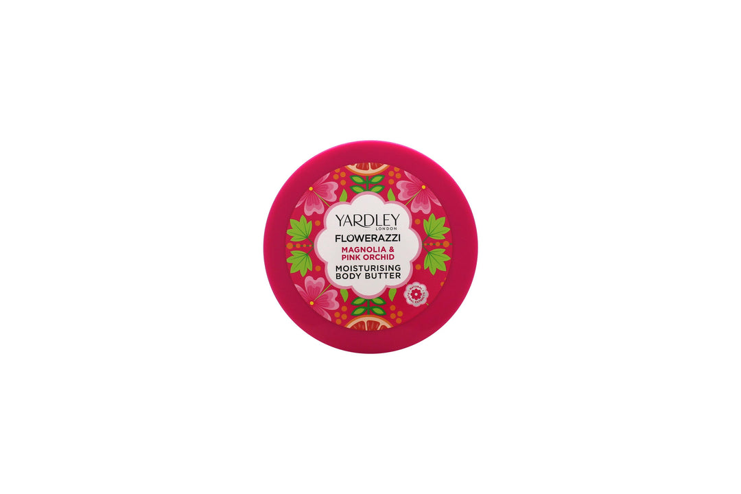 Yardley Flowerazzi Magnolia & Pink Orchid Body Butter 200ml