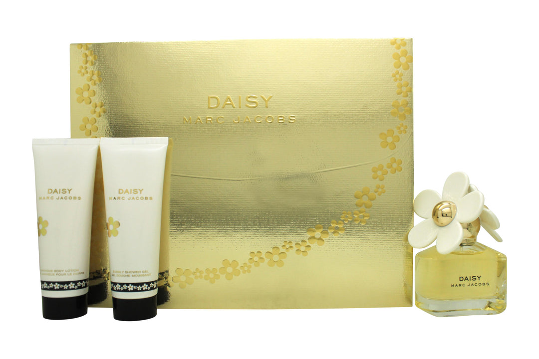 Marc Jacobs Daisy Giftset 50ml EDT + 75ml Body Lotion + 75ml Duschgel