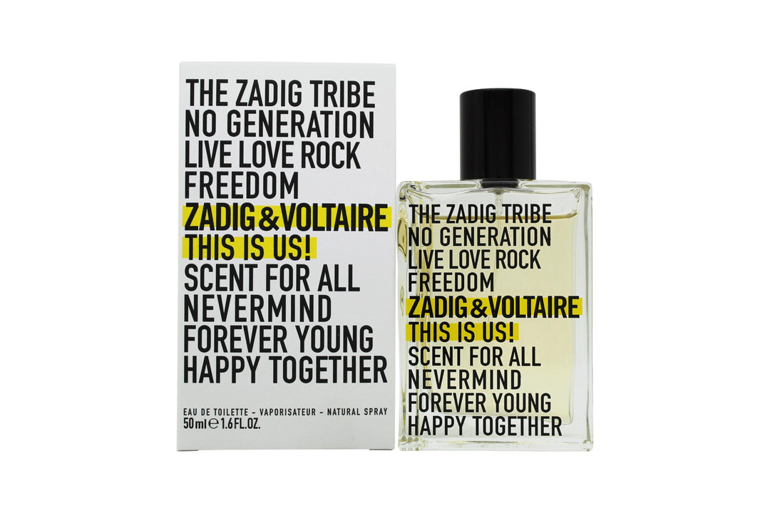 Zadig & Voltaire This Is Us! Eau de Toilette 50ml Sprej