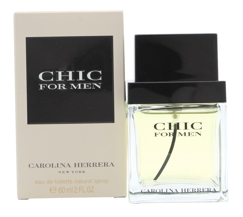 Carolina Herrera Chic For Men Eau De Toilette 60ml Sprej