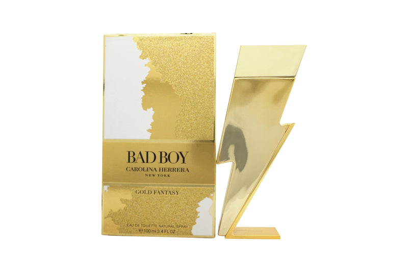 Carolina Herrera Bad Boy Gold Fantasy Eau de Toilette 100ml Spray